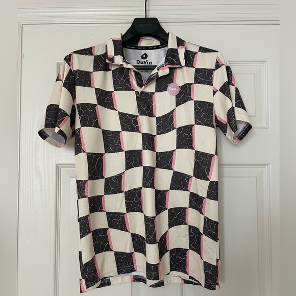 Duvin Checkered Polo - Picture 1 of 1